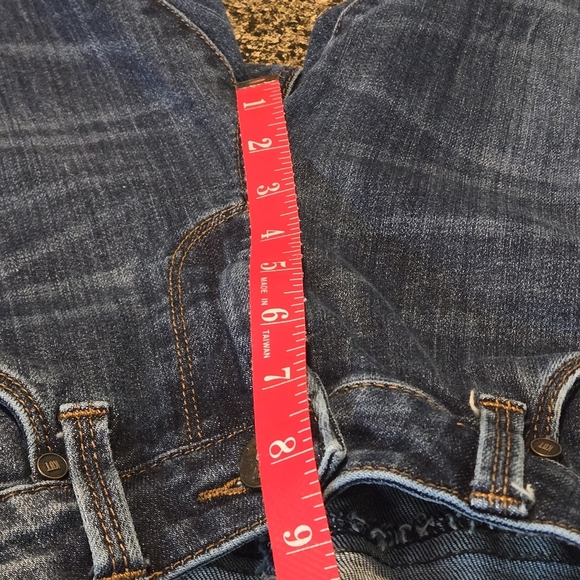 Kut from the Kloth Mid Rise Straight Leg Blue Jeans Size 2 | Women’s Small Denim - Picture 10 of 12